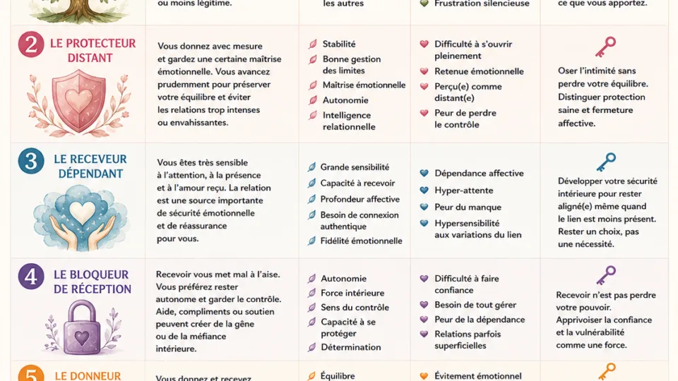 Donner, recevoir : quel est votre rythme naturel dans l’amour ?
