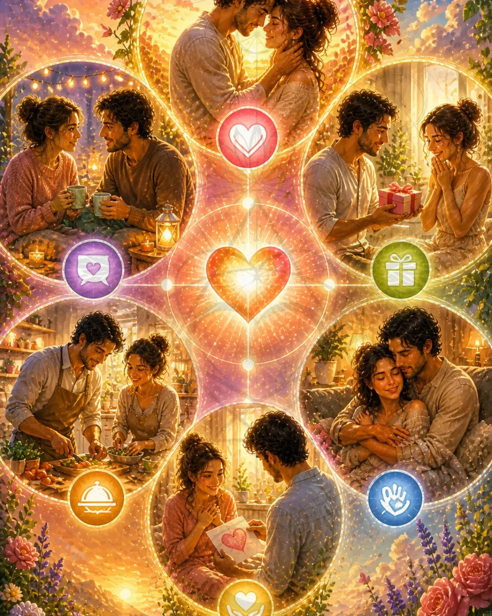 Vos langages de l’amour et votre manière de donner et recevoir l’affection