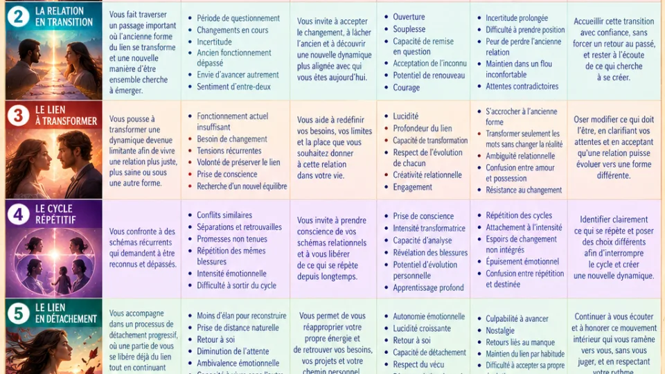 Votre lien est-il arrivé à son terme ? Savoir quand accueillir une transformation ou clore un cycle